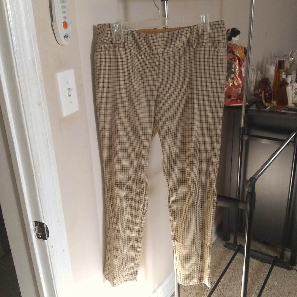 Limited Tan striped pants